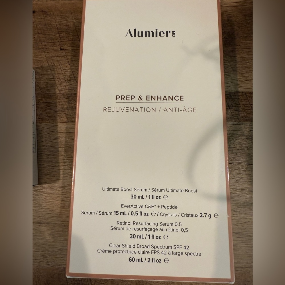 Alumier MD Prep & Enhance Rejuvenation